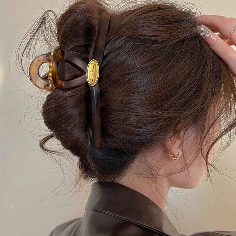 Women'S Fashion Korea - Fermagli per capelli in acrilico con