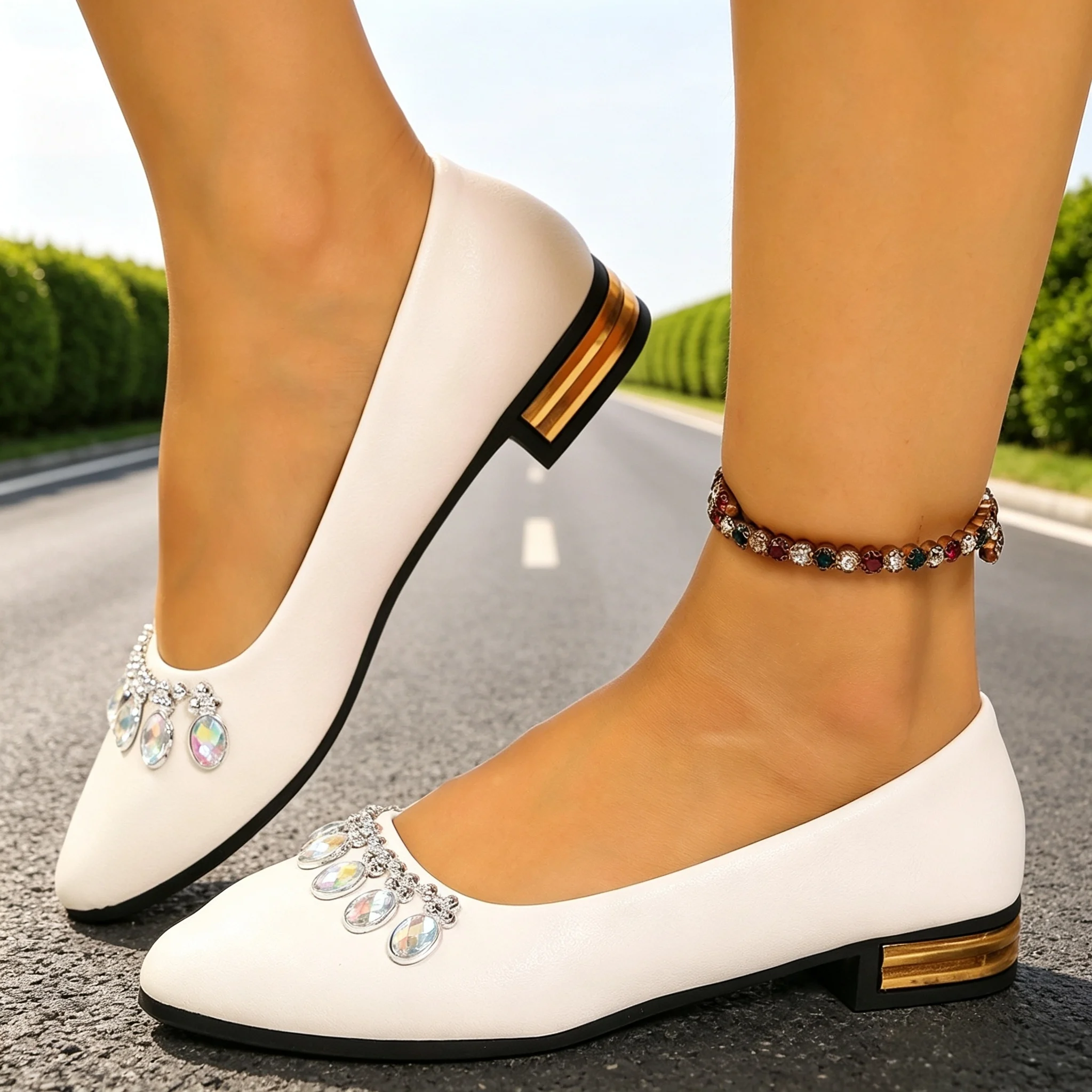 Scarpe Basse da Donna a Punta, - Women'S Fashion Shoes recensione e prezzo